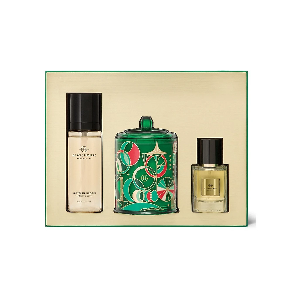 Kyoto in Bloom Fragrance Trio Gift Set