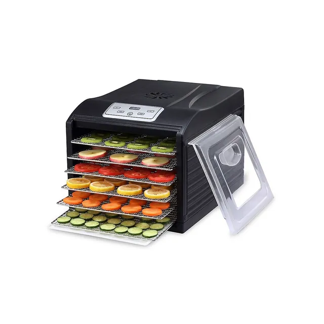 Brentwood FD-1026BK 5-Tray Food Dehydrator with Auto Shut Off, Black -  Brentwood Appliances