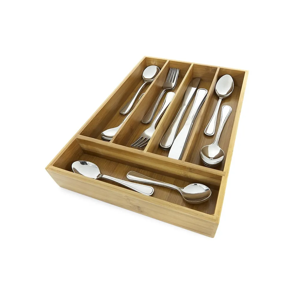 Bamboo Cutlery Tray