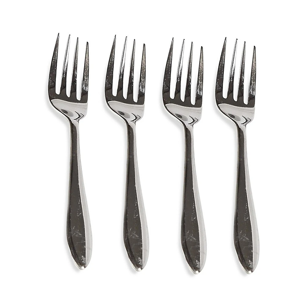 Maddison 4-Piece Salad Fork Set