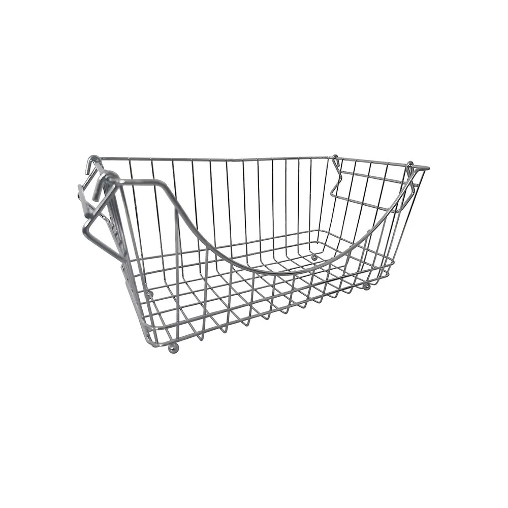 Chrome Stackable Basket
