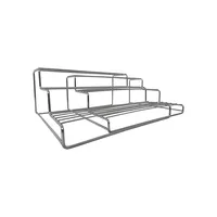 Chrome Extendable 3-Tier Shelf