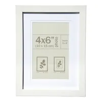 White Photo Frame - 4 x 6