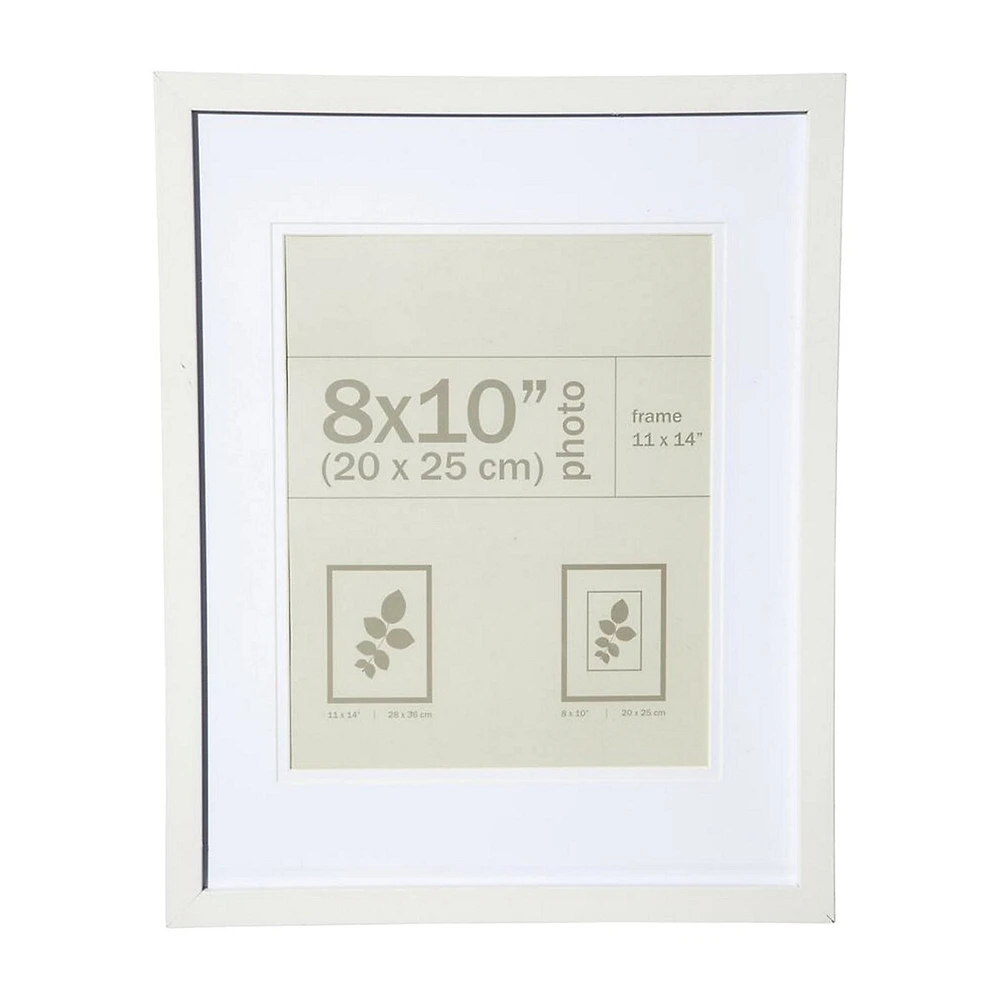 White Photo Frame - 8 x 10