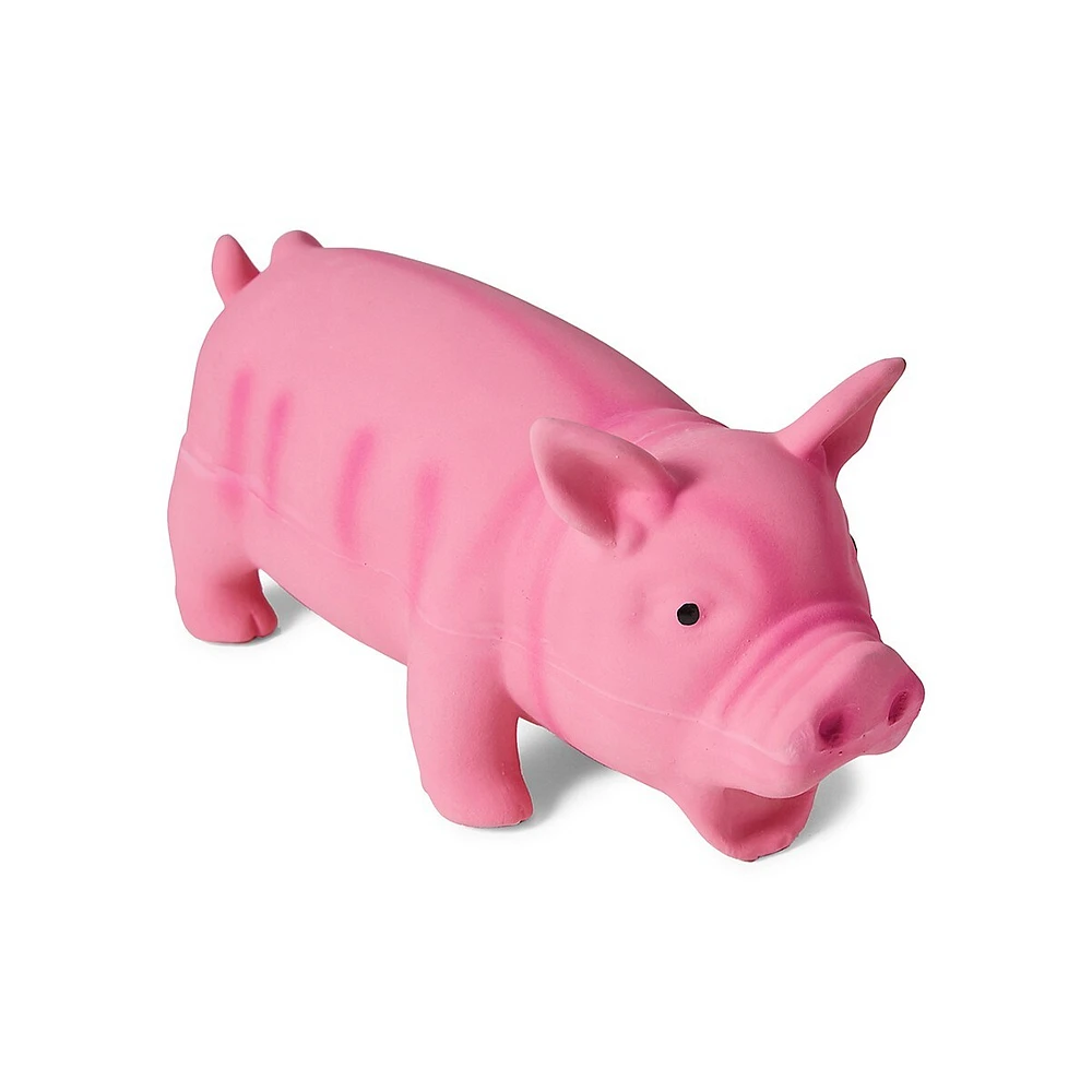 Squeaky Pig Dog Toy