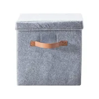 Felt Storage Box With Lid