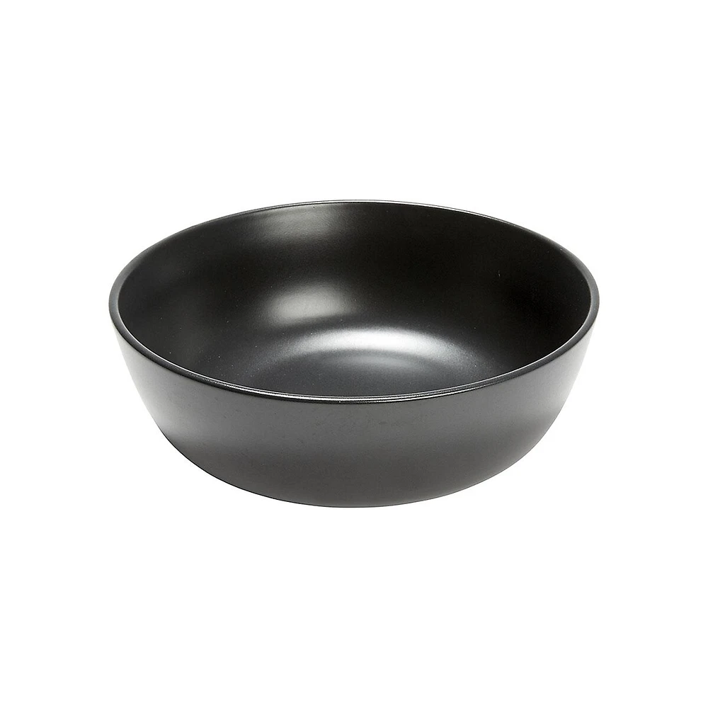 Matte Black Salad Bowl