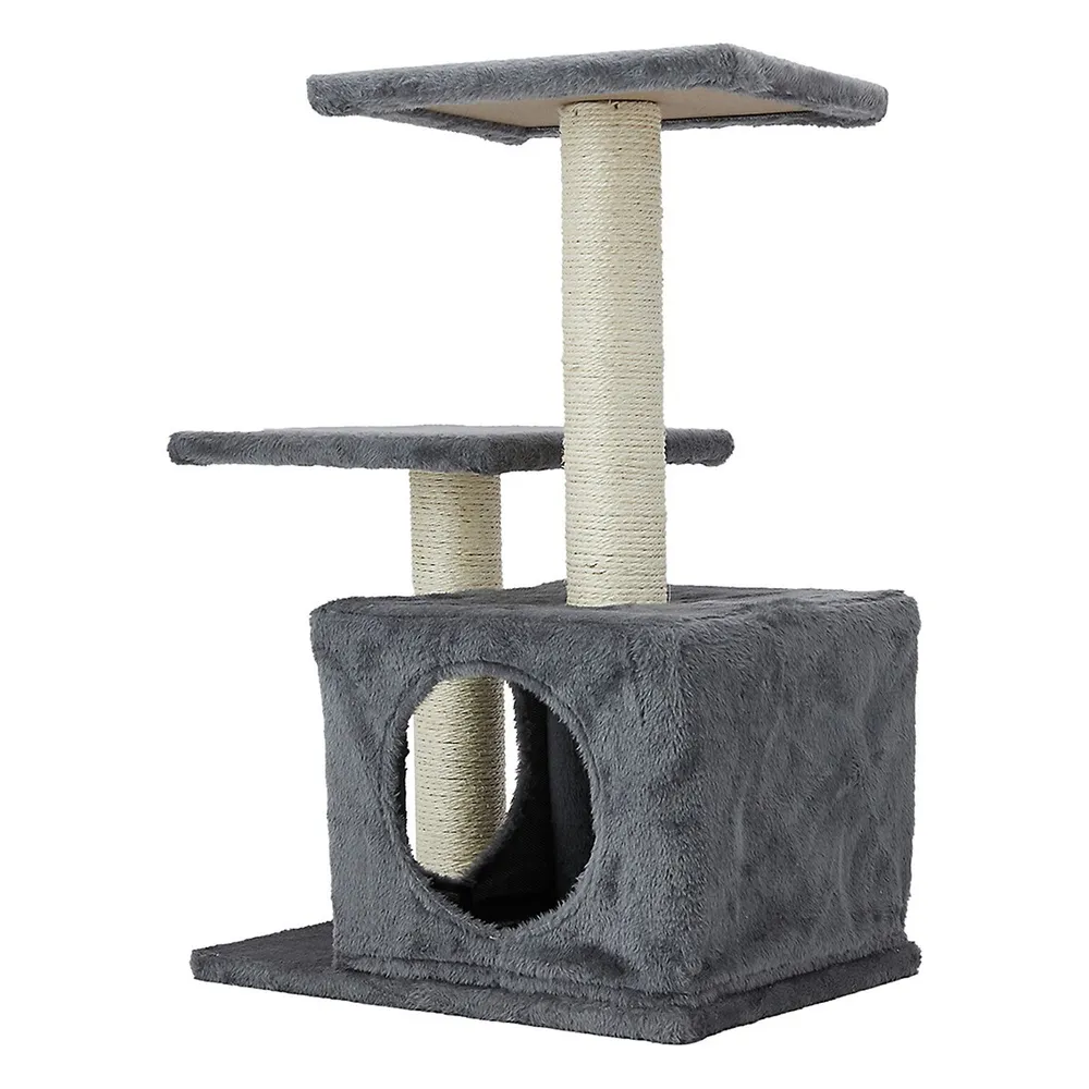 Multi-Level Cat Playhouse