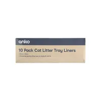 10-Pack Cat Litter Tray Liners