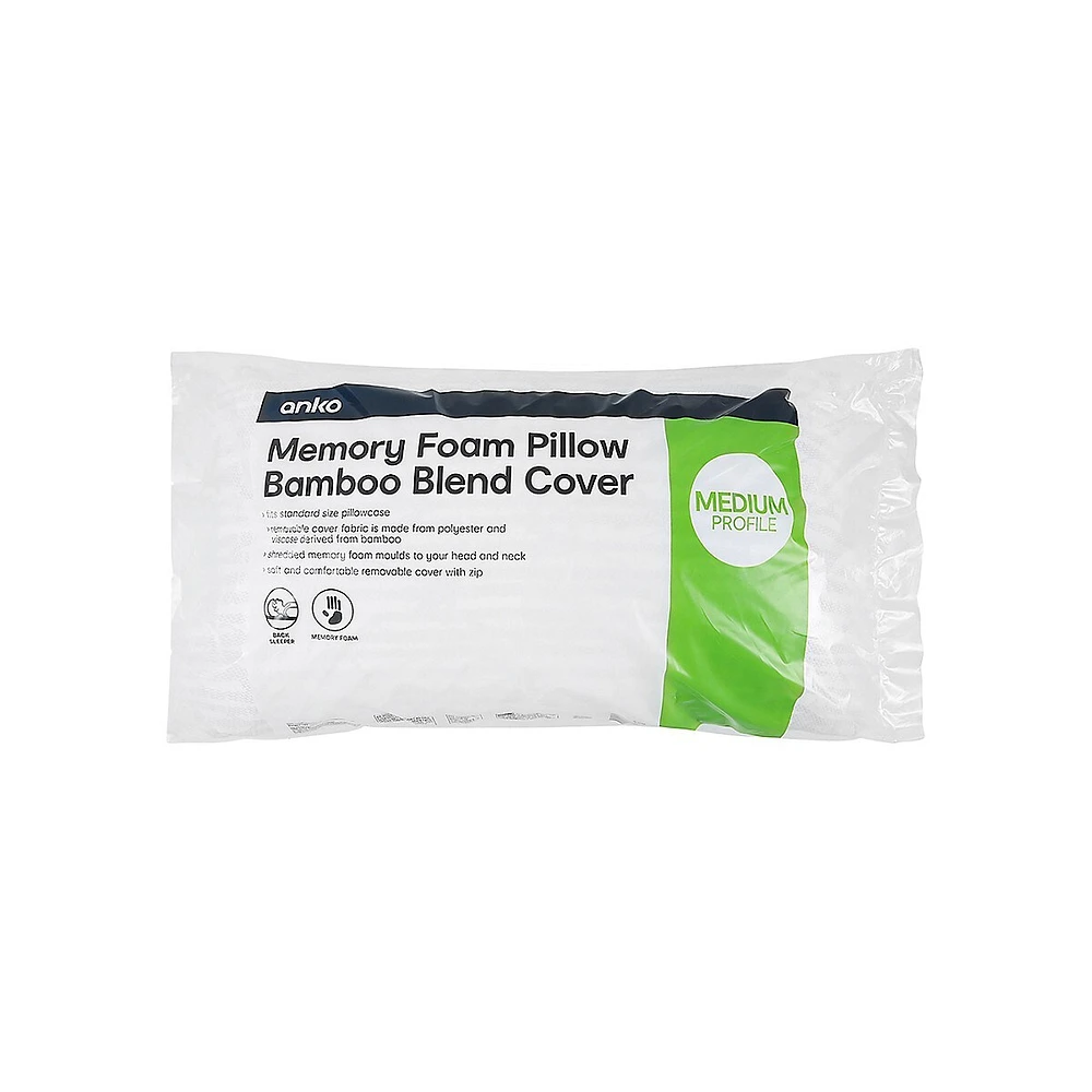 Memory Foam Pillow With Cover