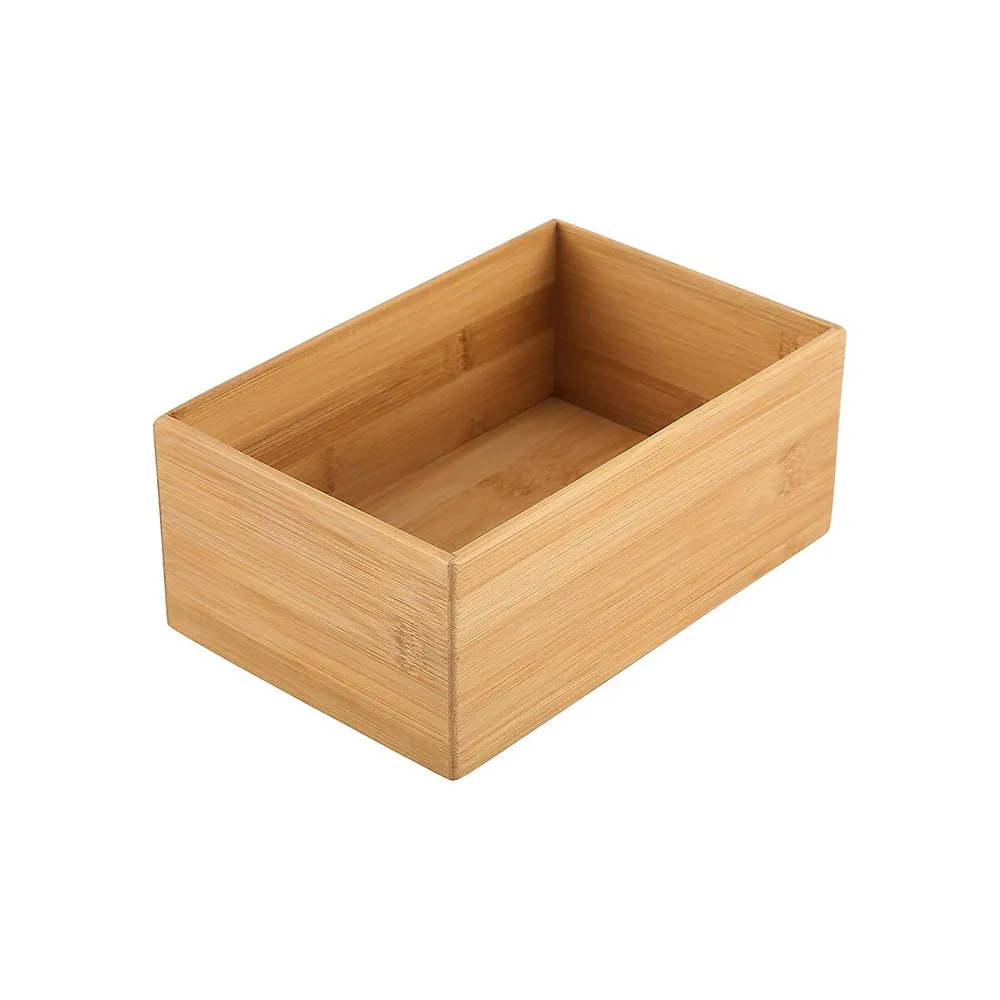 Medium x Wide Bamboo Deep Drawer Tray