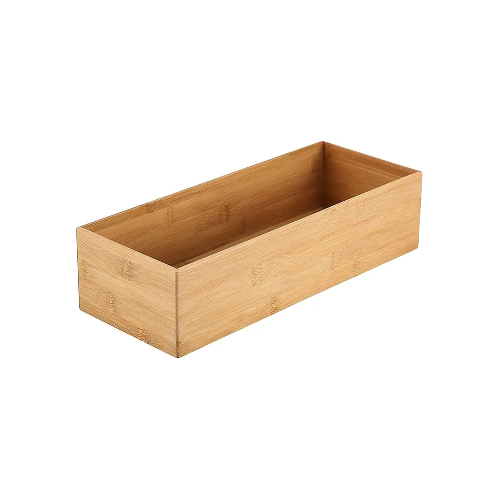 Large x Wide Bamboo Drawer Tray