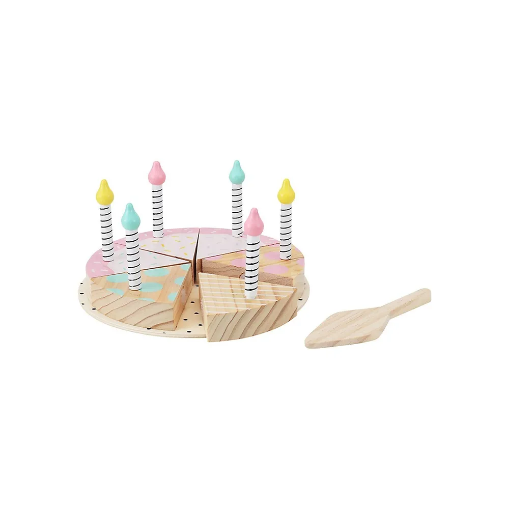 Wooden Toy Cake Set