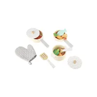 Wooden Pots and Pans Toy Set