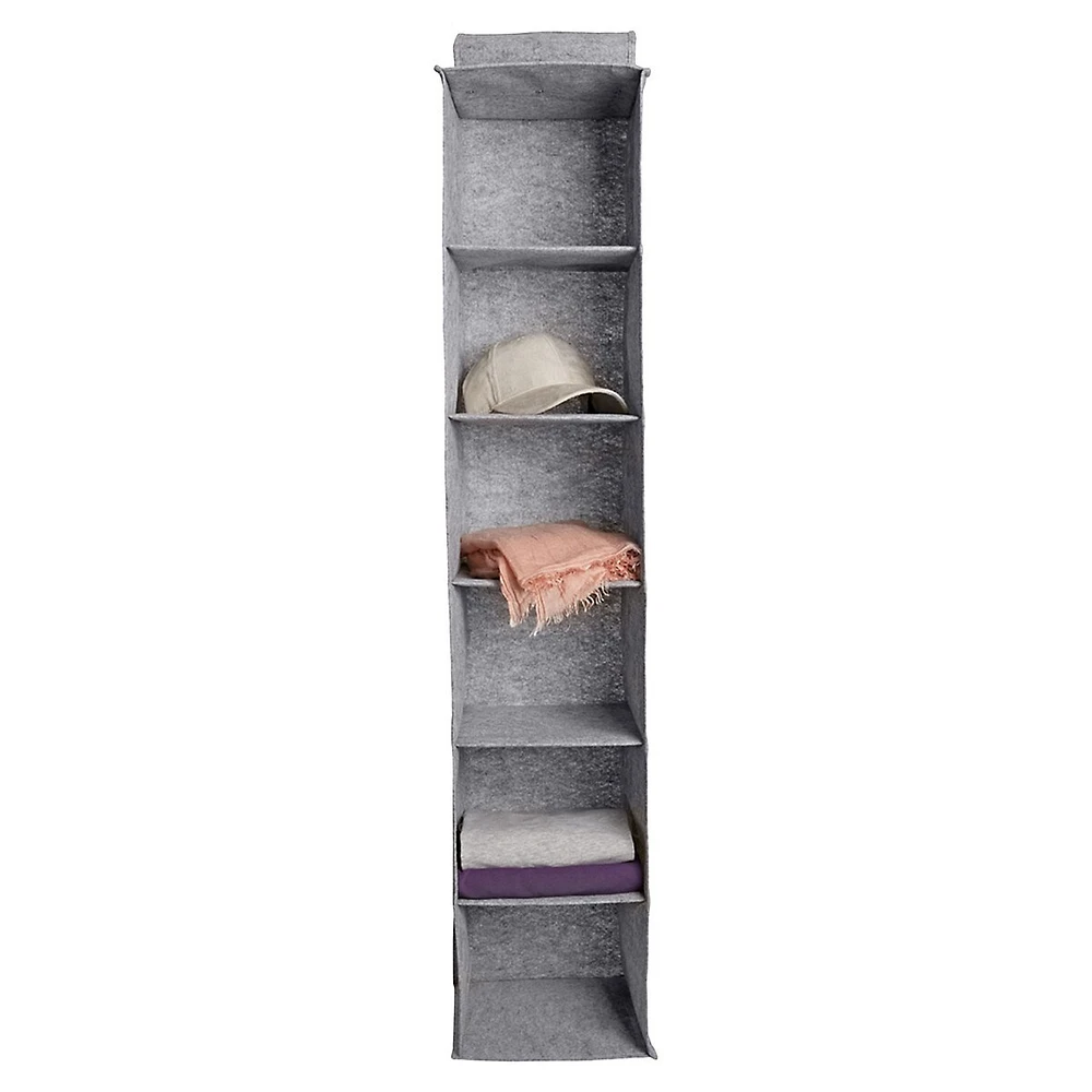 ​6-Shelf Felt Hanging Organizer