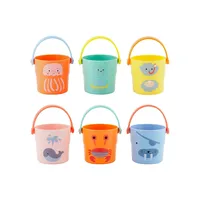 6-Piece Bath Buckets Play Set