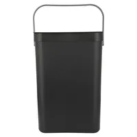 12L Rectangular Flip-Top Trash Bin