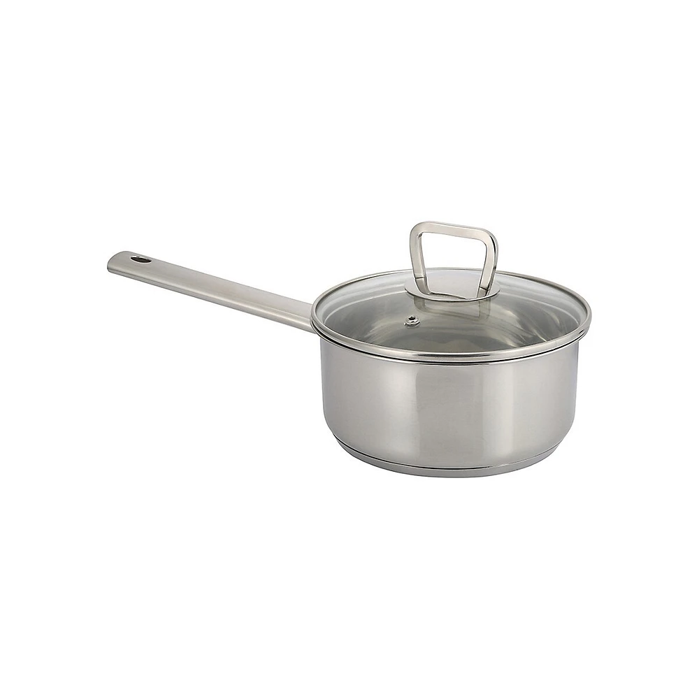 16cm Stainless Steel Saucepan With Aluminum Encapsulated Base