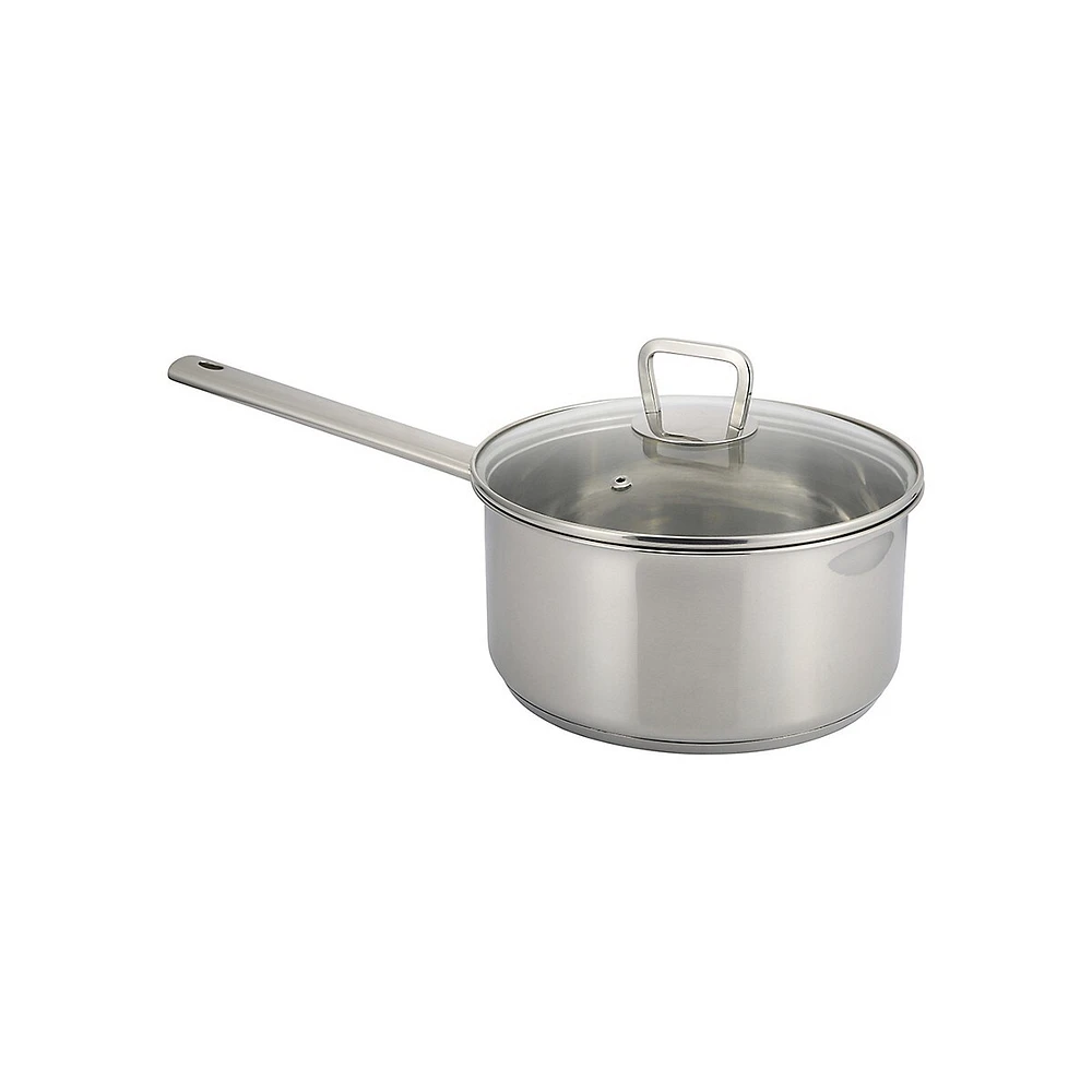 20cm Stainless Steel Saucepan With Aluminum Encapsulated Base