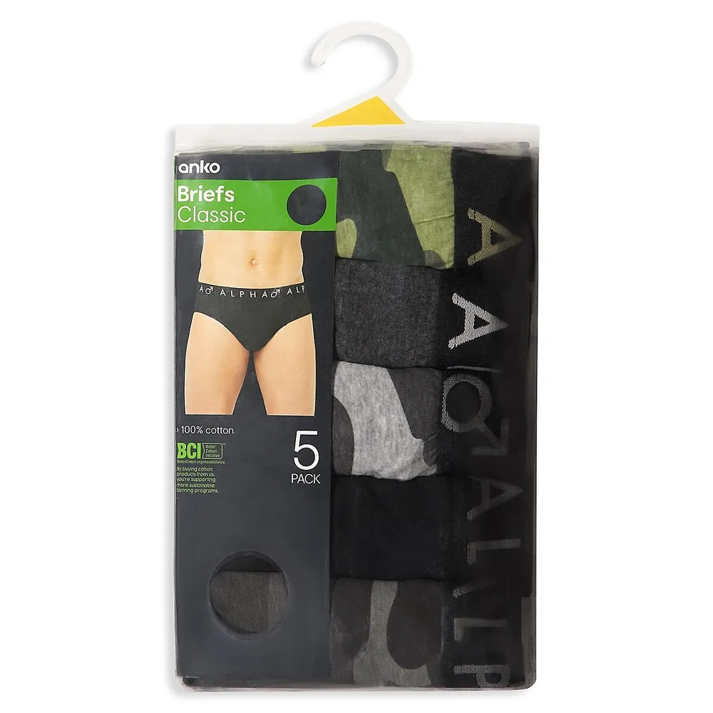 Diesel – Umbr-Andre Three-Pack Briefs Black