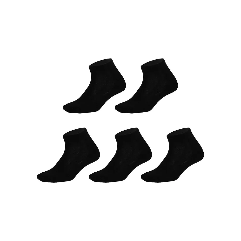 Men's 5-Pair Low-Cut Sport Socks