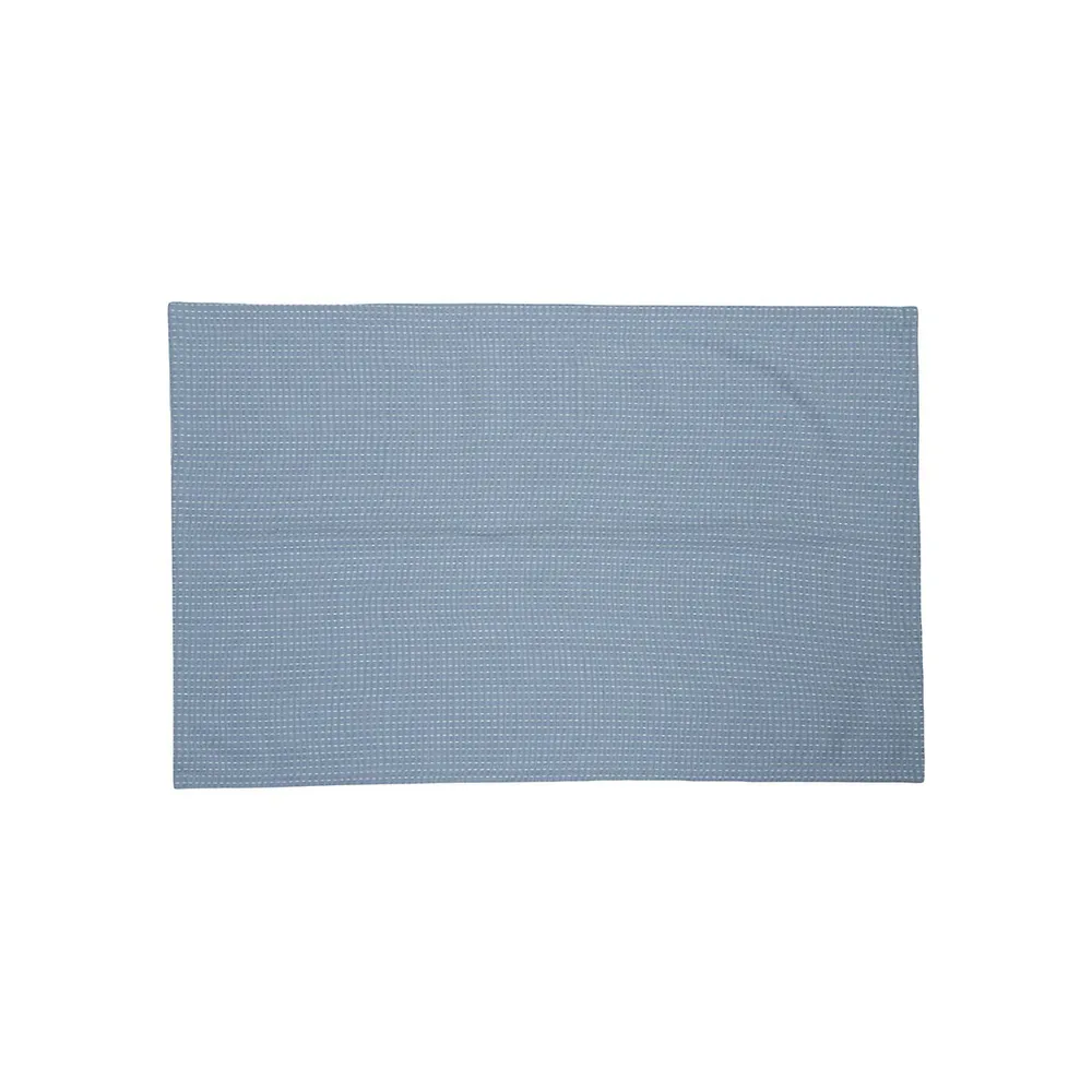 3-Piece Blue Stitch Tea Towel Set