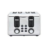 4-Slice Stainless Steel Toaster