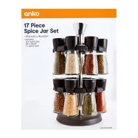 17-Piece Spice Jar Set