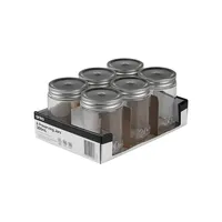 6-Piece 300ml Preserving Jars Set