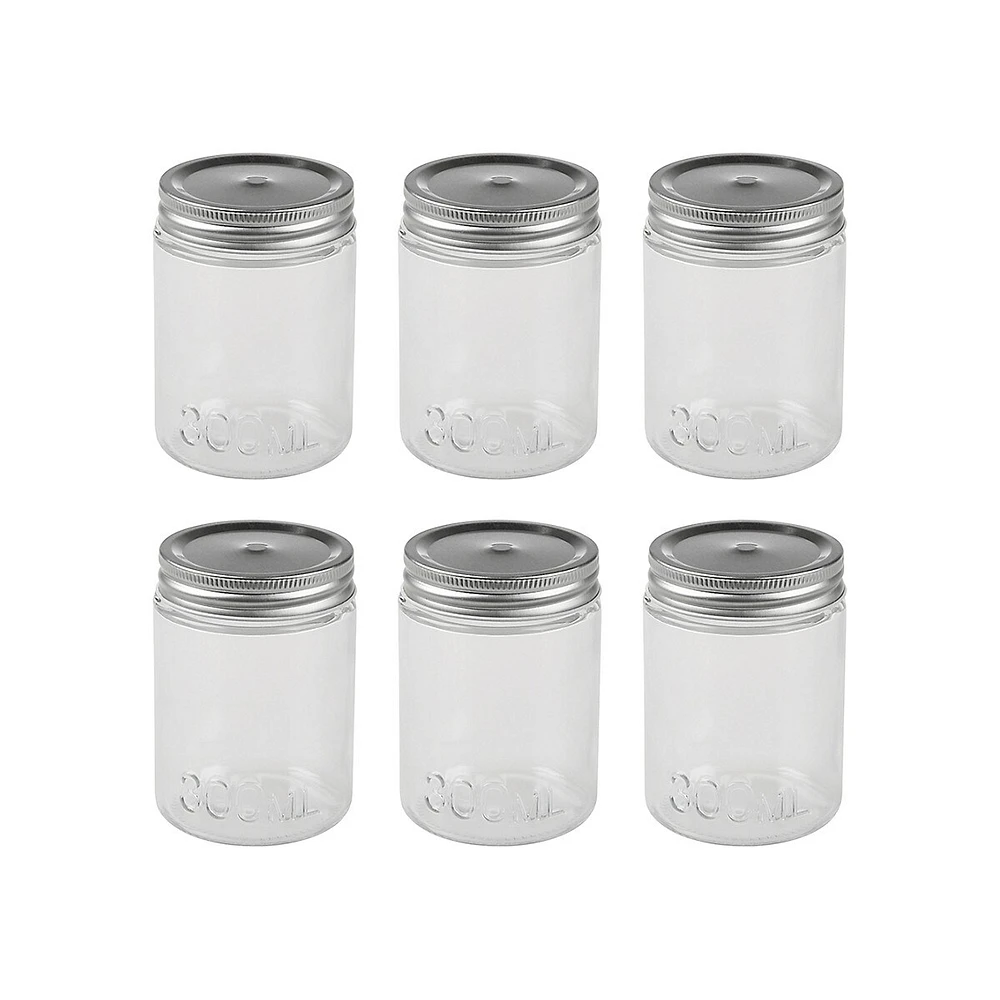 6-Piece 300ml Preserving Jars Set