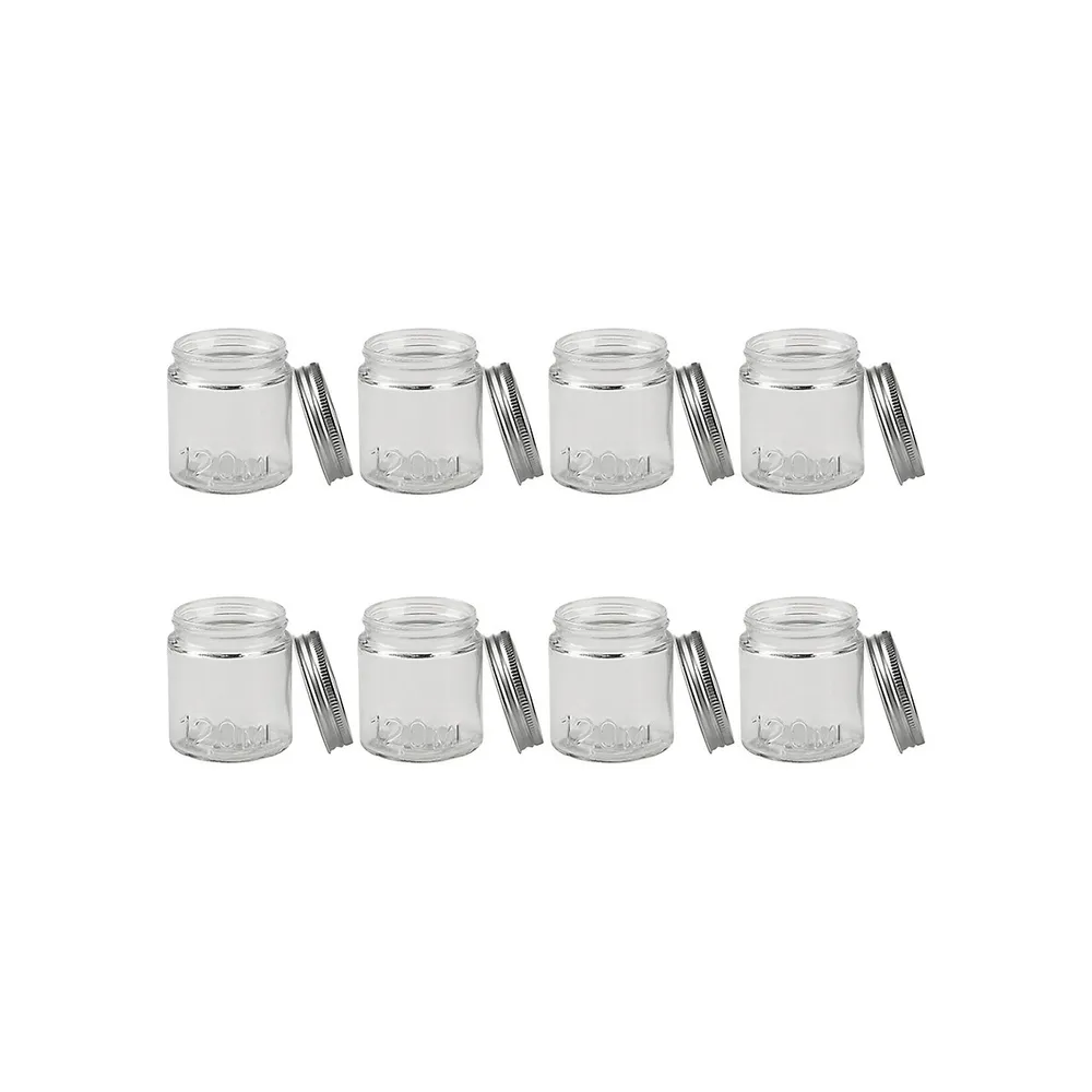 8-Piece 120ml Preserving Jars Set