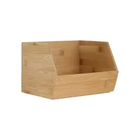 Small Bamboo Stackable Basket