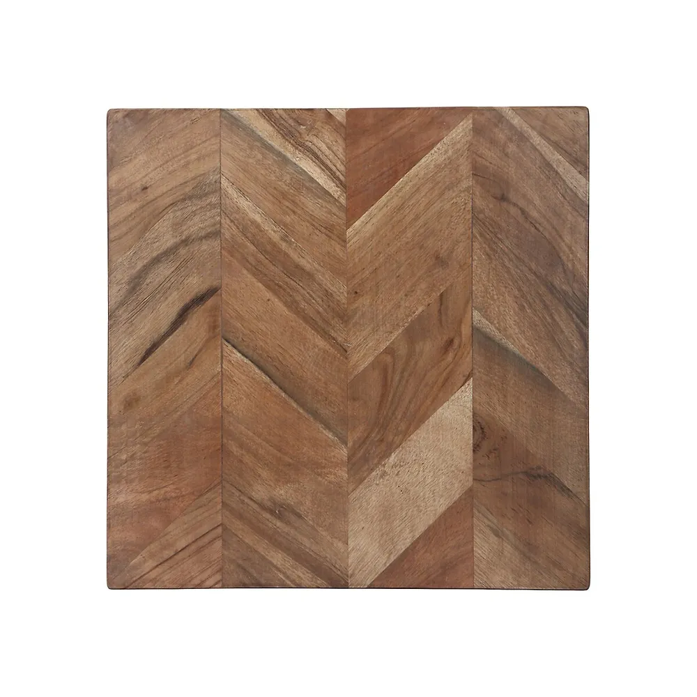 Small Herringbone Acacia Cutting Board