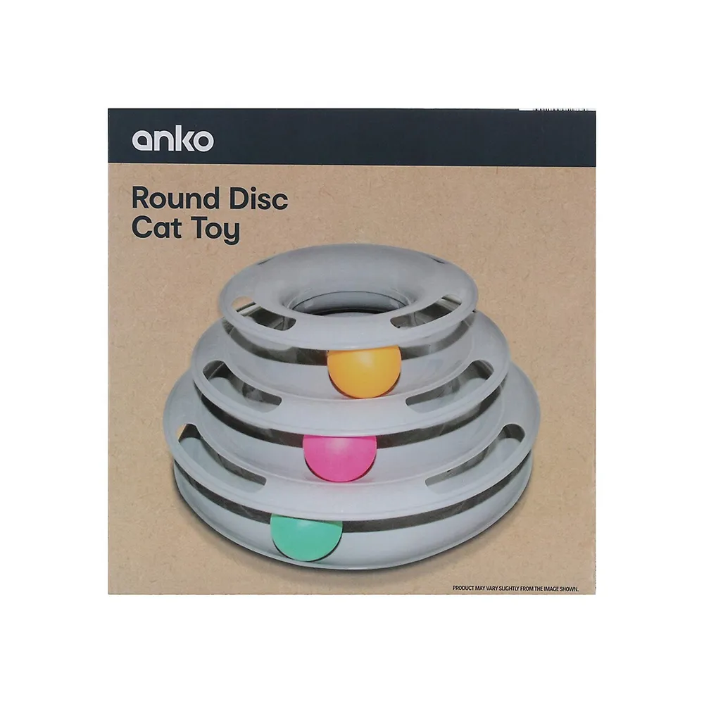 Cat Toy 3-Rings With Balls