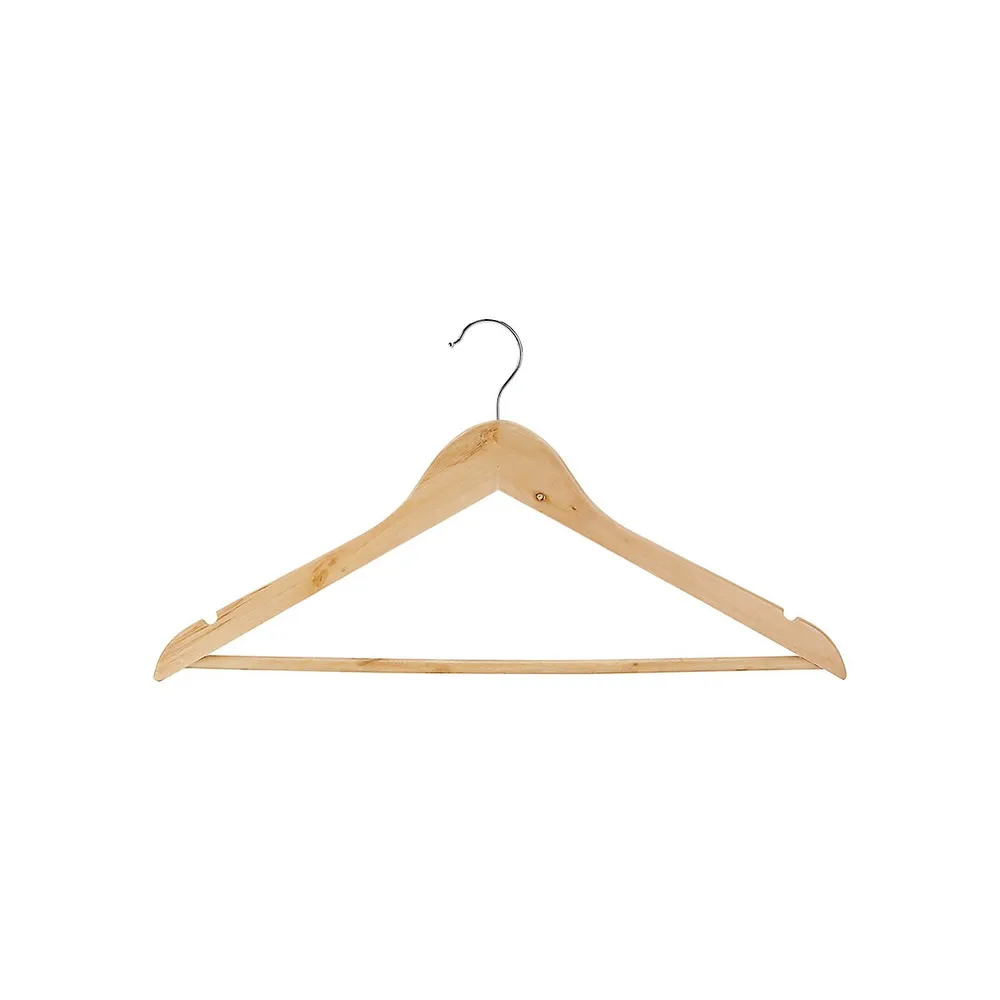 16 Pack Wooden Hangers