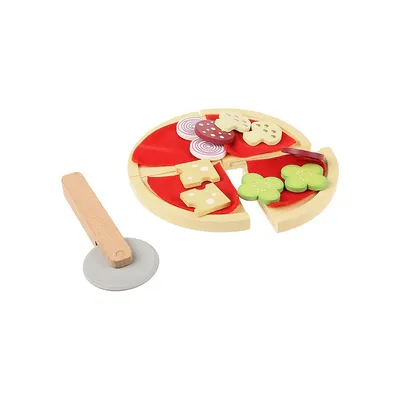 Wooden Toy Pizza Set
