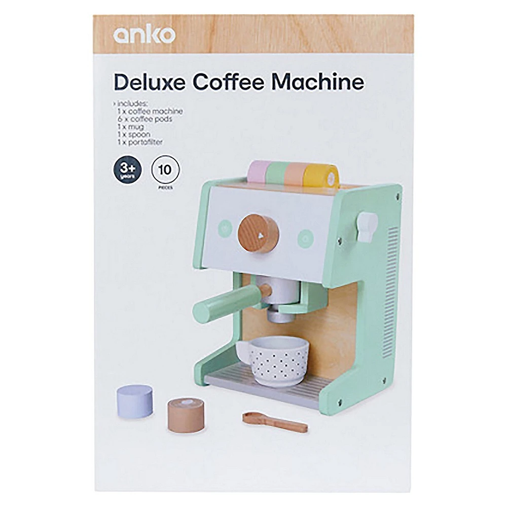 Deluxe Coffee Machine Play Set