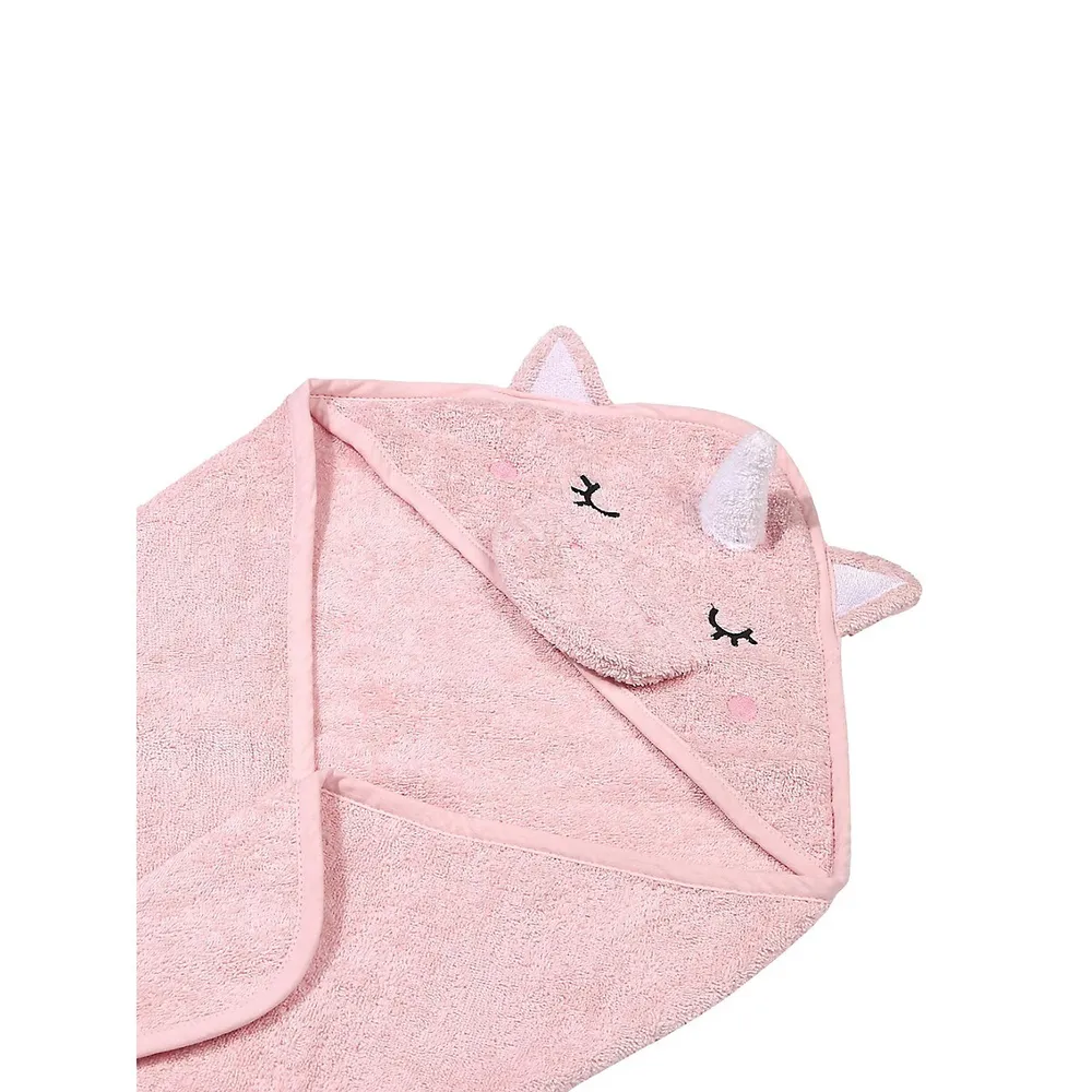 Kid's Unicorn Hooded Towel