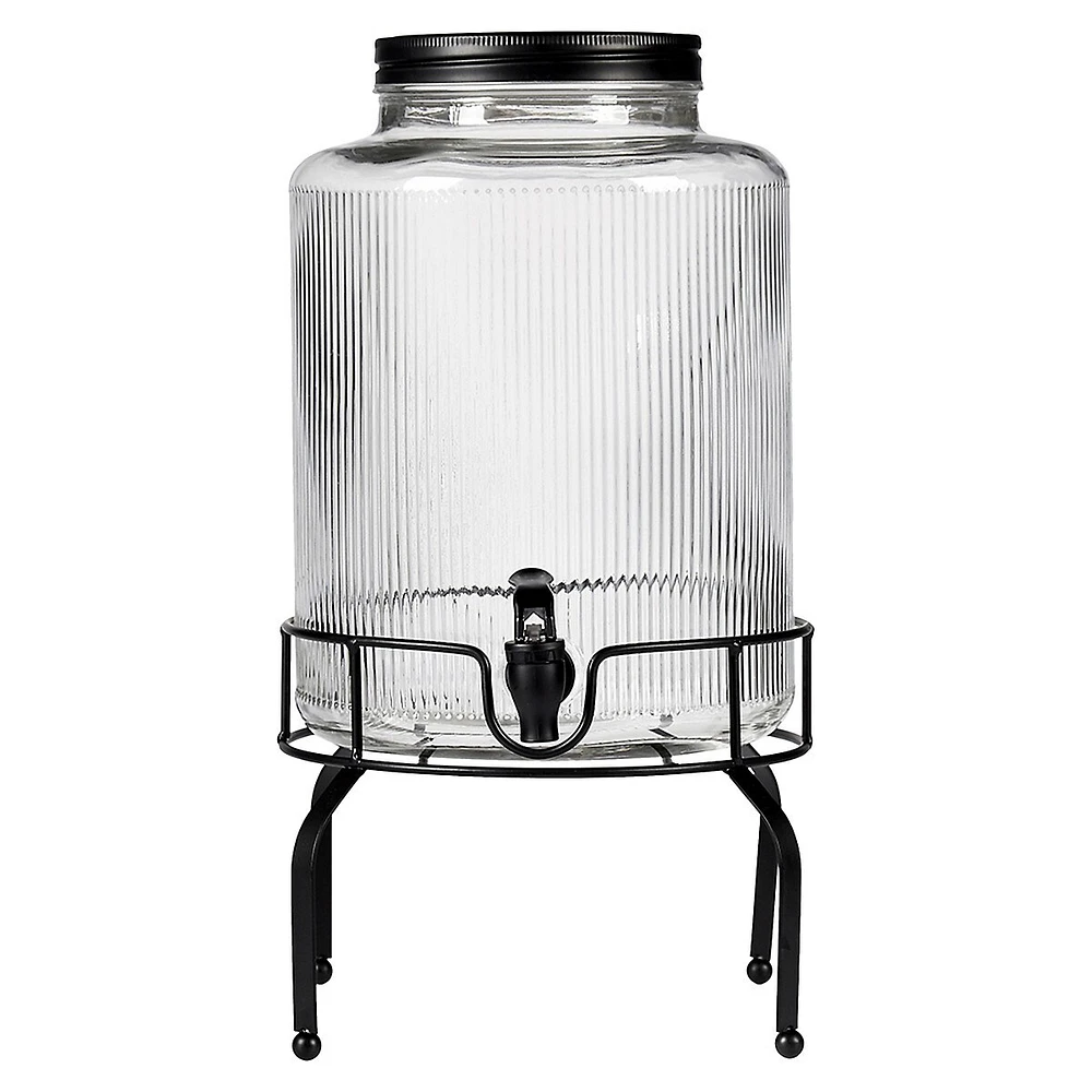 8L Embossed Line Drink Dispenser