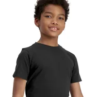 Boy's Plain Crewneck T-Shirt