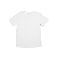 Boy's Plain Crewneck T-Shirt