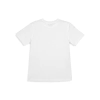 Boy's Plain Crewneck T-Shirt