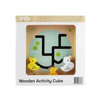 Wooden Activity Cube