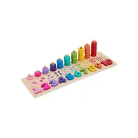 Wooden Stack and Count Learning Set