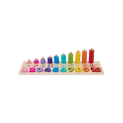 Wooden Stack and Count Learning Set