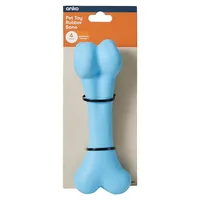 Rubber Bone Dog Toy