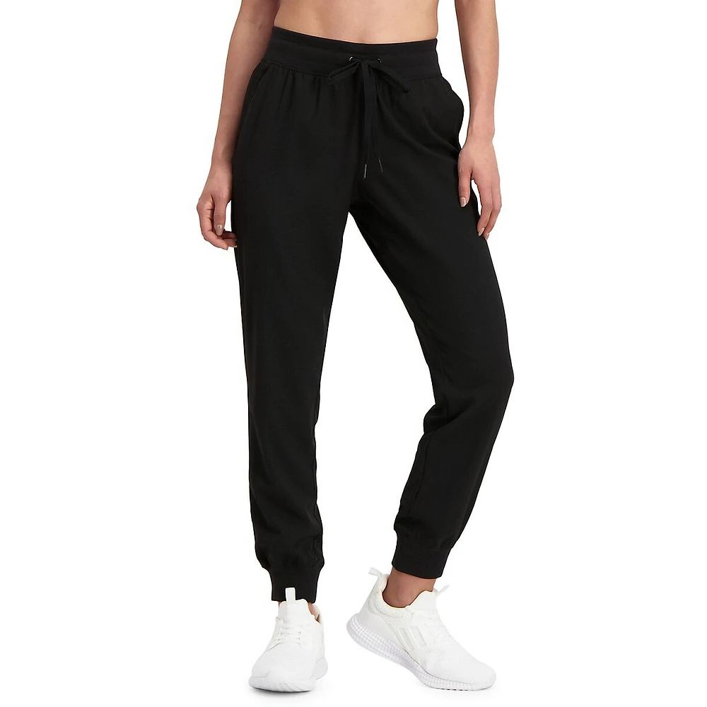 Woven Drawstring Joggers