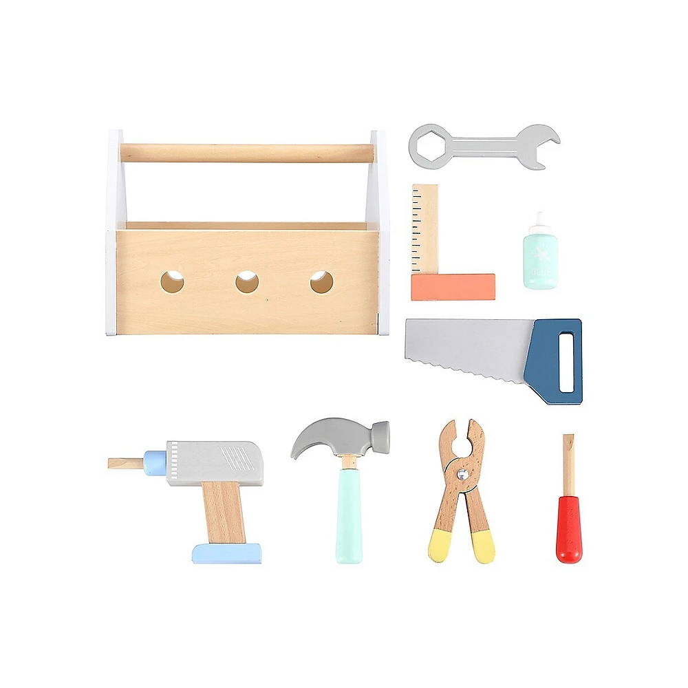 Wooden Tool Box Playset