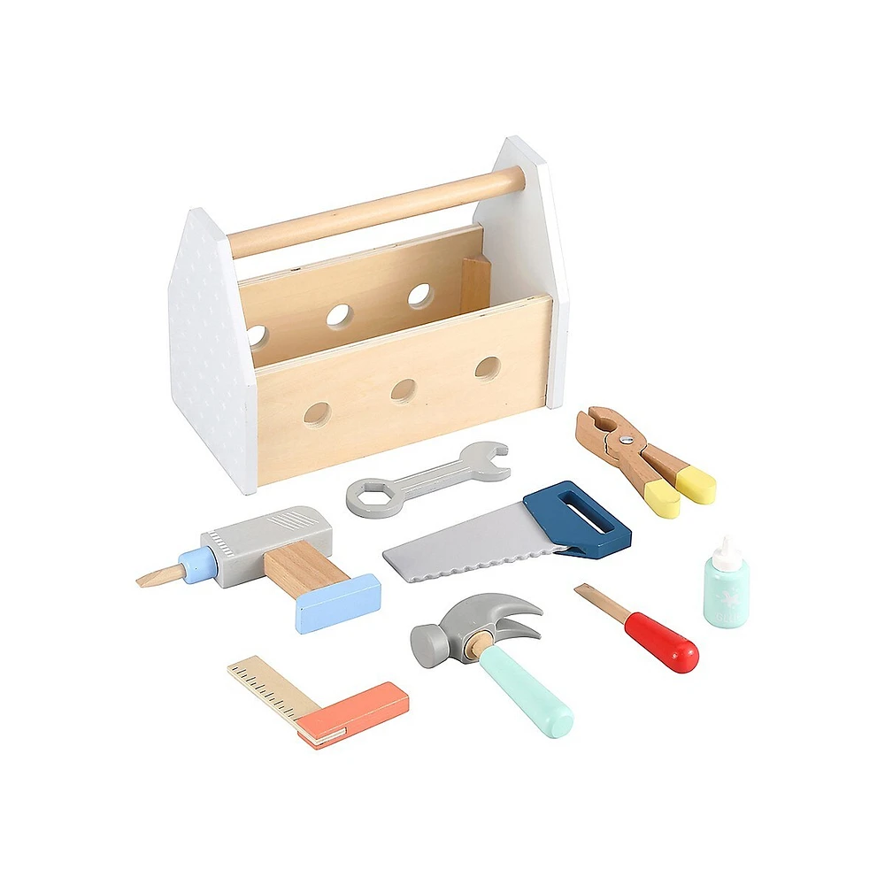 Wooden Tool Box Playset