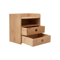 4-Tier Bamboo Desk Organizer